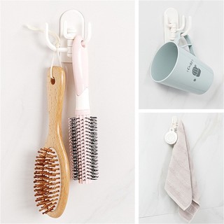 Móc Dán Tường Treo Đồ 3 Chấu Đa Năng ANGIHOME