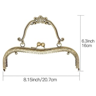 Ví Khung Kiss Clasp, Túi Phần Cứng Ví Kim Loại Khung Khóa, Mini Vintage Túi Khóa DIY Craft