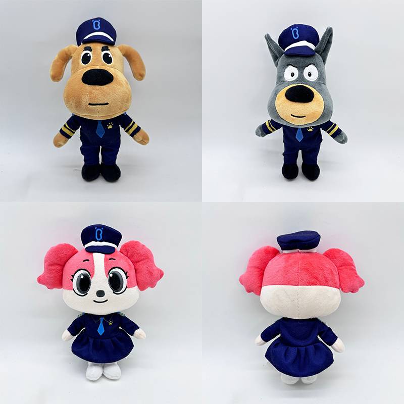 Squ3 Hoạt Hình Cảnh Sát Trưởng Labrador Papillon Dobie Sang Trọng Búp Bê Quà Tặng Cho Trẻ Em Trang Trí Nhà Giáo Dục Đồ Chơi Nhồi Bông Cho Trẻ Em