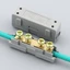 Khối đầu cuối nhanh WOODNEST, Bộ chia công suất cao bằng đồng thau dây dẫn, Đầu nối nhanh bằng điện