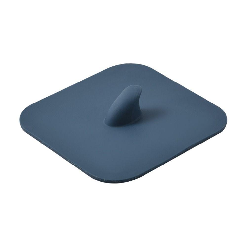 Nắp thoát nước sàn CATIYAHA, Nắp ống thoát nước bằng silicon khử mùi, Xanh xám mềm chống phát hiện Vỏ bồn rửa chống dầu hộ gia đình