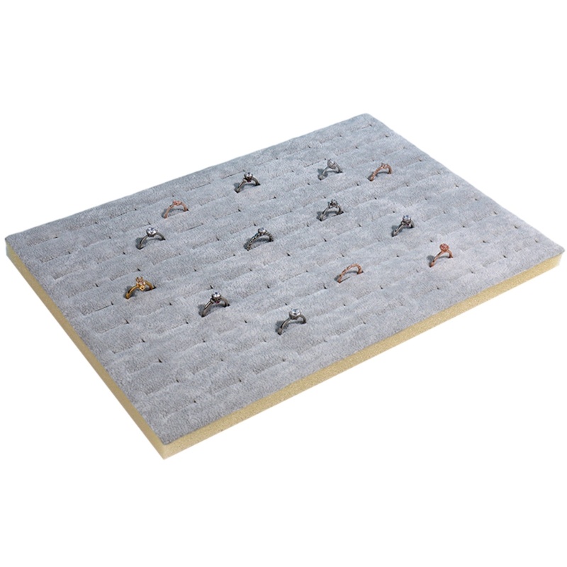 Ff Trang Sức Bọt Khay DIY Chèn Lót 100 Lỗ Nhung Trang Sức Nhẫn Trưng Bày Miếng Lót Bông Tai Lỗ Khay Giá Đỡ Organiz