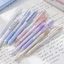GETVOW 5 Cái / bộ Bút Gel, Bút Bi Khô Nhanh Mực Đen 0.5 Mm, Bộ Văn Phòng Phẩm Hoạt Hình Soft Touch Grip Dụng Cụ Viết Đồ Dùng Văn Phòng Trường Học
