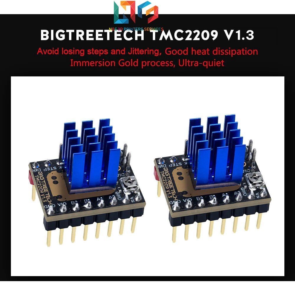 Driver điều khiển động cơ bước BIGTREETECH TMC2209 V1.3 Stepper Motor ...