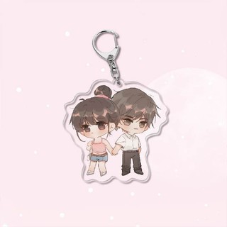 ( Mica trong acrylic ) Móc khóa VỤNG TRỘM KHÔNG THỂ GIẤU Tình Yêu Thầm Kín manhua anime chibi dễ thương xinh xắn