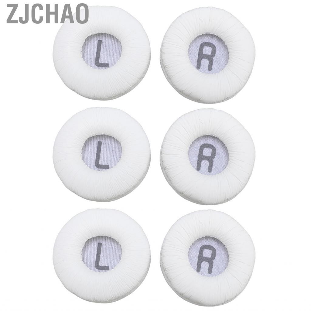 Zjchao 6PCS Tai nghe Tai Pad Thay thế Nâng cao Nội tiết Tiếng ồn Tăng cường Bọt cho Tune 600BTNC 660NC 510BT T450BT T500BT