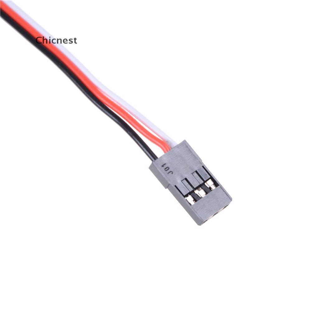 [Chc] 10 Chiếc 10cm 26AWG Đến Nam JR Cắm Servo Nối Dài Dây Dẫn Cáp [VN]
