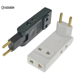 Kuzhen 4 Trong 1 Ổ Cắm Tường Nối Dài Ổ Cắm Điện EU 180 Độ Cắm Adapter Du Lịch Aadapter Di Động Bộ Chuyển Đổi Nguồn Nóng
