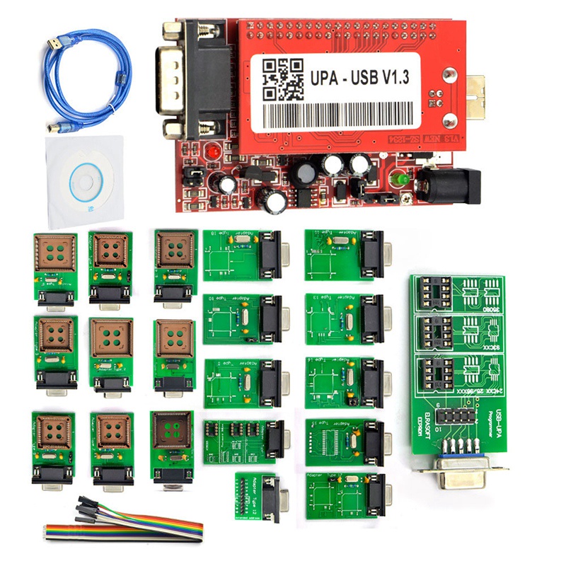 Upa-usb V1.3 Đơn vị chính ECU Chip Chỉnh UPA USB với 1.3 Bộ chuyển đổi ...