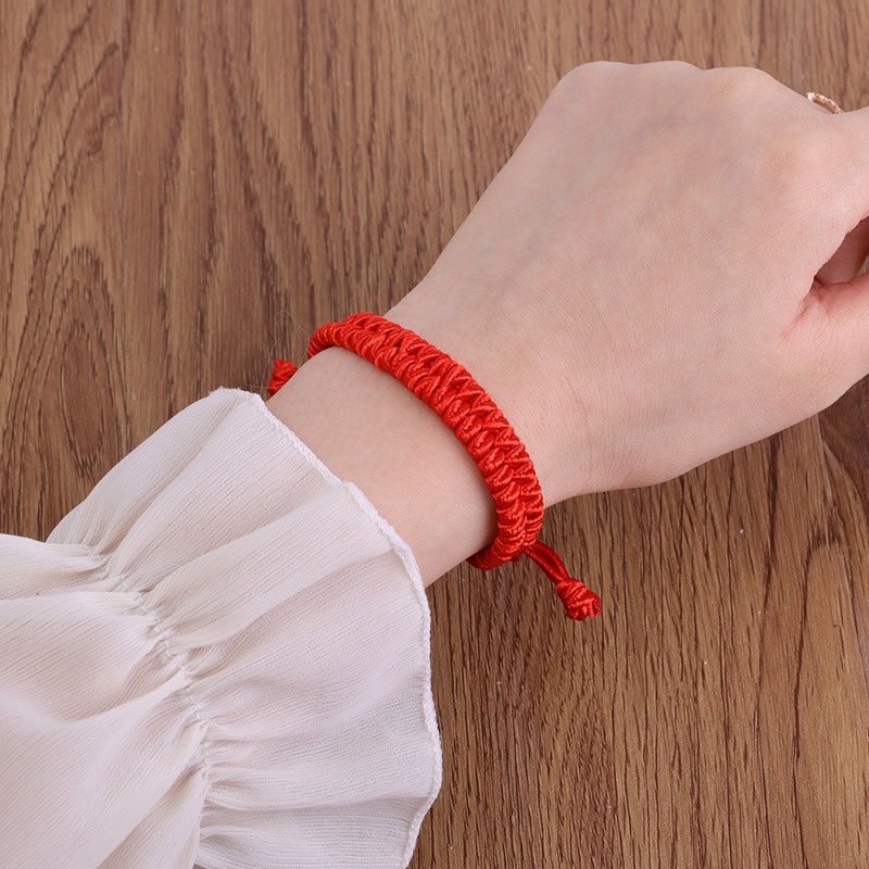 [Đặc Biệt] Vòng Đeo Tay Dây Bện nylon Đỏ May Mắn / Vòng Tay Chuỗi Hạt Phượng Hoàng Thắt Nút Đơn Giản Thời Trang Phụ Kiện Trang Sức / Cặp Đôi