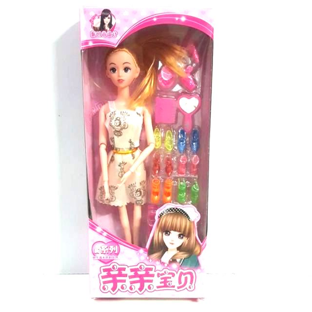 Hộp baby búp bê khớp phụ kiện giày đồ chơi cho bé