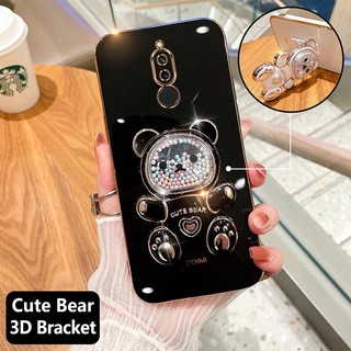 ốp lưng redmi 8 redmi 8a Ốp Điện Thoại tpu Dẻo Mạ Màu 3d In Hình Gấu Nhỏ Đáng Yêu Có Giá Đỡ Cho redmi 8 redmi 8a