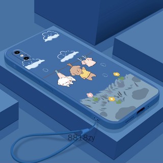 ốp lưng iphone x xs xr xs max Ốp Điện Thoại tpu silicone Mềm Chống Rơi Vỡ In Hình Dễ Thương Kèm Dây Đeo Cho iphone x xs xr xs max