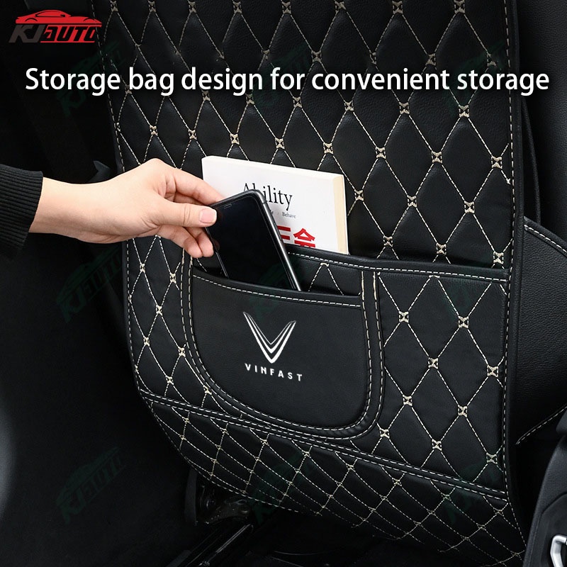 Bộ 2 Đệm Da Bọc Ghế Ngồi Xe Hơi vinfast Chống Bẩn / Thấm Nước / Bẩn / Bẩn Tiện Dụng Cho Vfd 8 vf 9 vf e34 lux a fadil president Savf