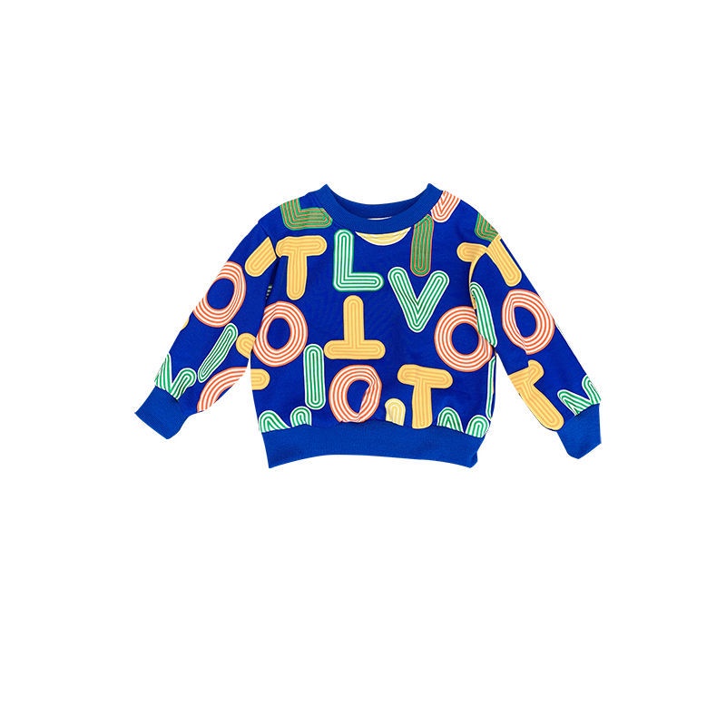 Set Đồ Hai Món Gồm Áo Sweater Phong Cách Hàn Quốc Thời Trang Xuân Thu Mới Cho Bé Trai