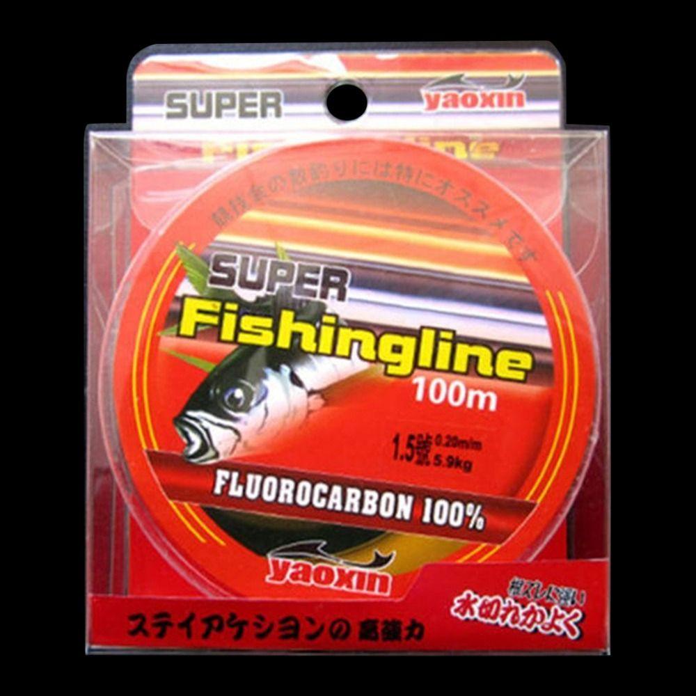 METUBE Fluorocarbon Nylon PA Dây câu chắc chắn bền 100m