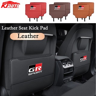 TOYOTA Đệm Da Lót Ghế Ngồi Xe Hơi Thể Thao Chống Đá Chống Bụi Cho vios raize wigo rush wish corolla Crossveloz yaris ativ revo innova avanza altis hilux