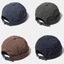 Mũ không vành MERIGGIARE, Mũ beanie khô nhanh màu trơn, Thời trang có thể điều chỉnh thoáng khí Unisex Retro Mũ nam giới