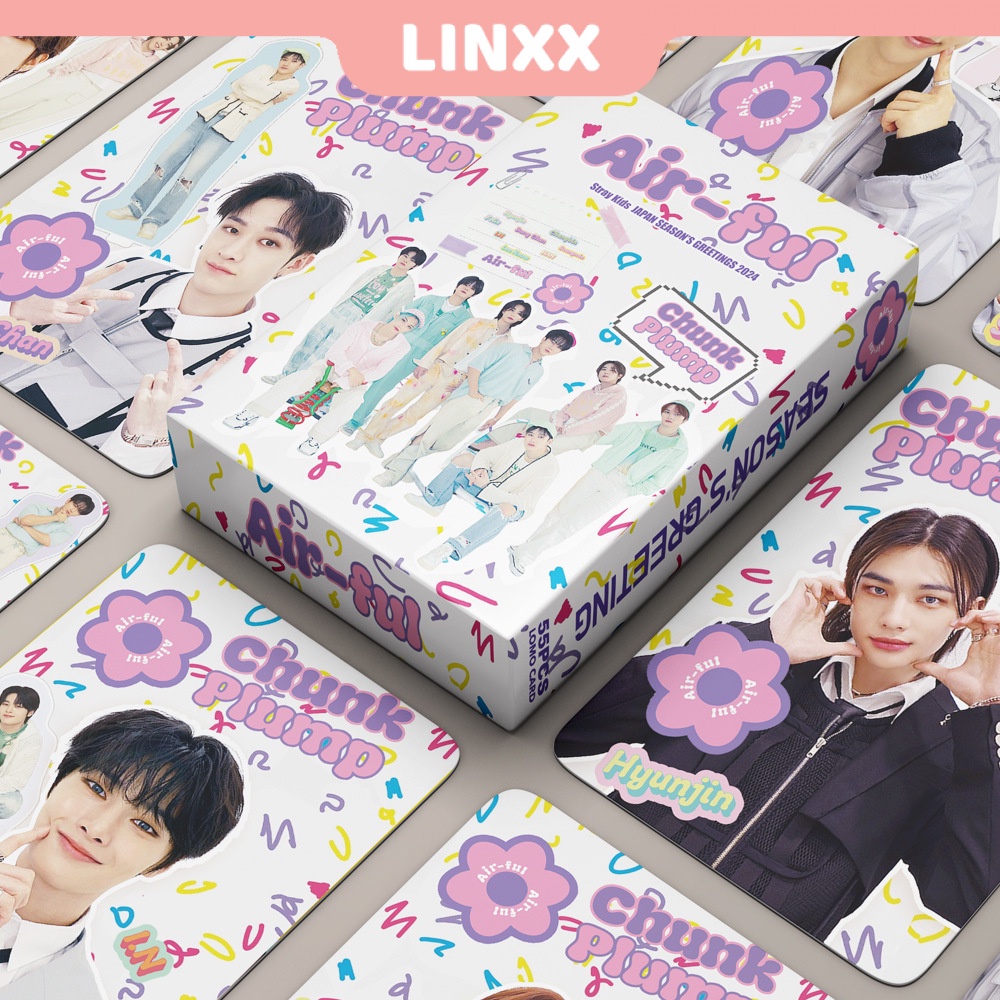 55 Tấm Ảnh lomo card Nhóm Nhạc straykids 2024