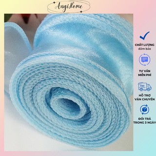 Ruy băng xoắn voan, sóng lượn buộc thắt nơ đóng gói quà  nhiều màu ANGIHOME