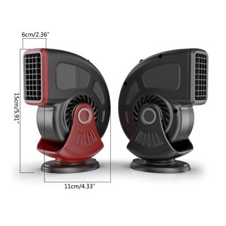 Youdo 120W Có Thể Điều Chỉnh DC12V Gốm Xe Quạt Nóng Sưởi Ấm Defroster Demiste
