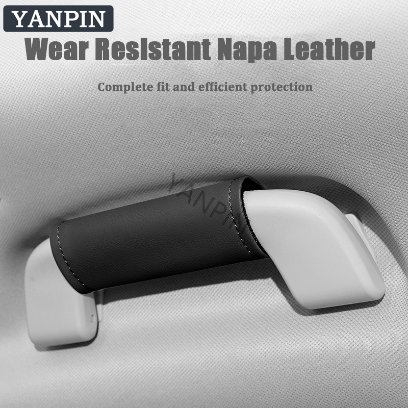 1 Vỏ Da Bọc Tay Cầm Xe Hơi napa