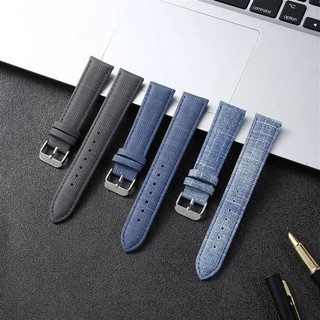 Dây Đồng Hồ Đeo Tay 10-22mm 10mm 12mm 14mm 16mm 18mm 20mm 22mm y2k Bằng Vải denim Phong Cách Cổ Điển Dành Cho Nữ