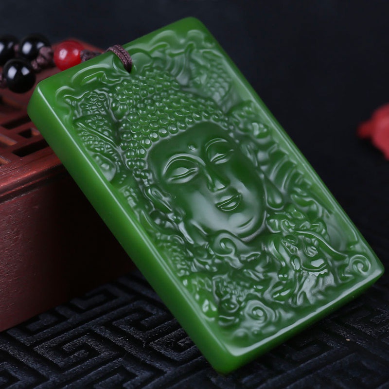 Spinner Mặt Dây Chuyền Hình Đầu Phật Dễ Phối Đồ