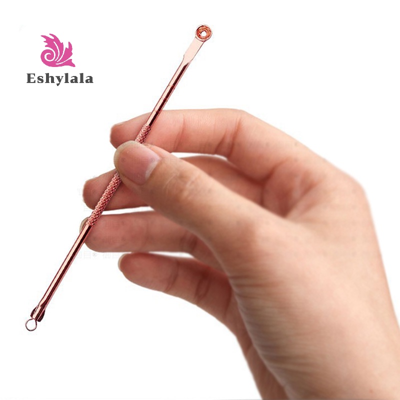 4 Cái / bộ Dụng Cụ Loại Bỏ Mụn Đầu Đen Mụn Đầu Đen Bằng Thép Không Gỉ [MỚI]