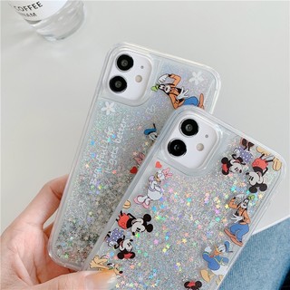 Ốp Điện Thoại Kim Tuyến Nước Trong Suốt Chống Sốc Chống Rơi Cho iphone 15 14 13 12 11 pro max plus