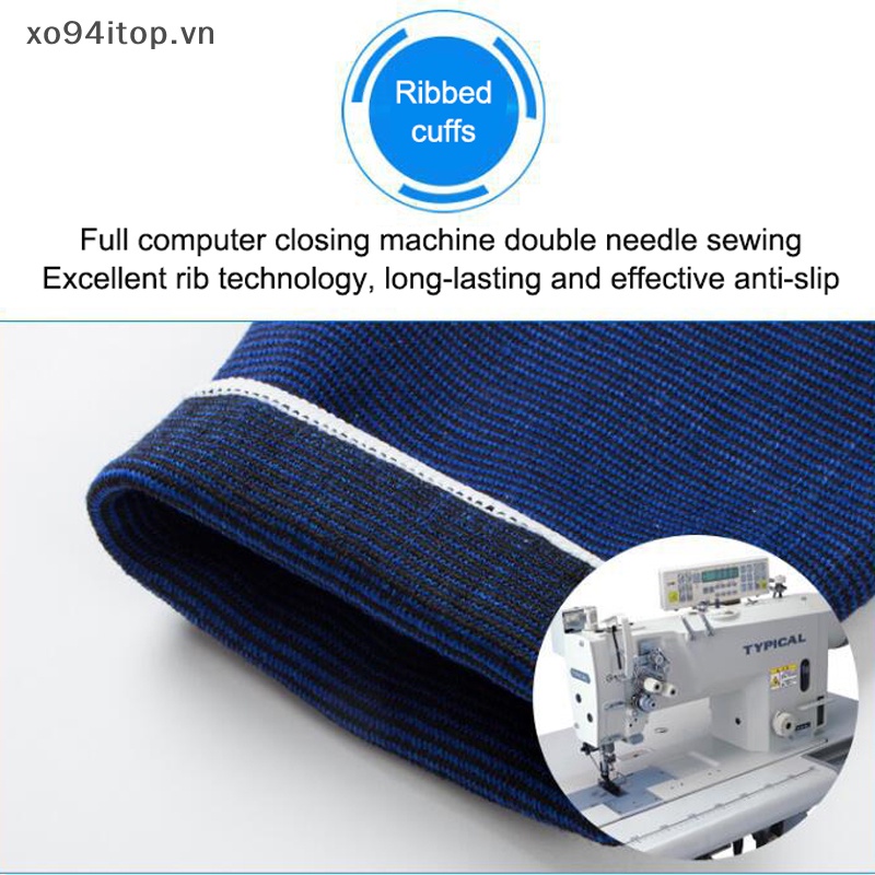 Xoitop 1 Cặp Găng Tay cotton Dệt Kim Bảo Vệ Cổ Chân Giữ Ấm Khi Tập Thể Thao