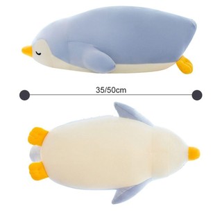 Búp bê chim cánh cụt sang trọng JKDESIGN, Búp bê động vật nhồi bông 35 / 50cm, Đồ chơi nhồi bông đệm sang trọng
