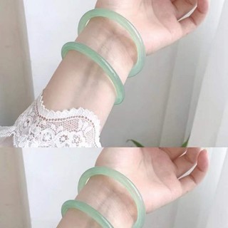 Vòng Đeo Tay Họa Tiết Hoa Hồng Ngọc Bích Thanh Lịch Đơn Giản Cho Nữ Vòng Tay Một Bước Đính Hạt Giả Ngọc Bích Phong Cách Mới