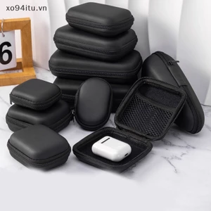 XOITU Di Động 3C Cứng Kỹ Thuật Số Tiện Ích Túi Bảo Quản Da Nhân Tạo Tai Nghe Sạc Cáp Dữ Liệu U Đĩa Tổ Chức VN
