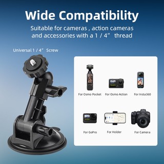 Dành Cho DJI OSMO POCKET 4 / 3 Xe Hút Giá Đỡ Camera X5 Adapter Khung Mở Rộng Phụ Kiện