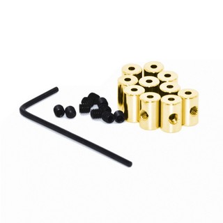Gói Tốt Của 10 Vàng Pin Khóa Thời Trang Trâm Pin Giữ Pin Khóa Pin Chốt Lại Có Cờ Lê Pin Khóa Cho Huy Hiệu Securi