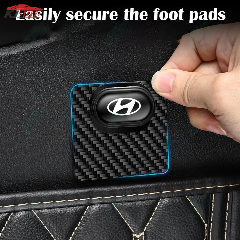 Miếng Dán Cố Định Thảm Chống Trượt Cho Xe Hơi Hyundai HB20 Creta Tucson Ioniq 5 Palisade Santa Fe I10 Accent Avante