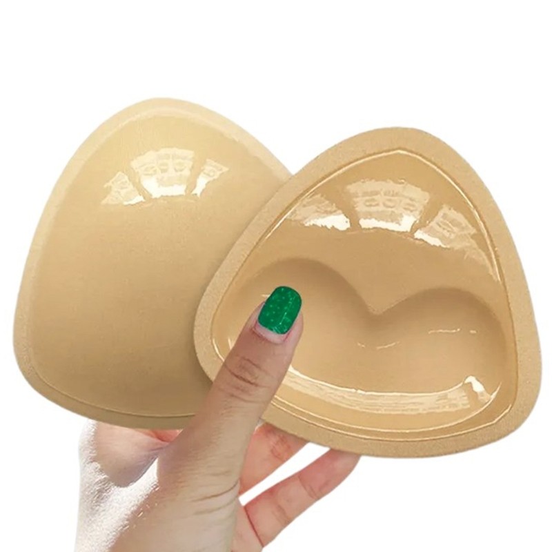 Double Sided Invisible Sticky Bra Inserts Self Adhesive Silicone Push Up Bra Pad