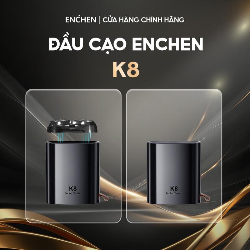 Ảnh Đầu cạo râu thay thế cho máy cạo râu Enchen K8 (chỉ có đầu cạo, không bao gồm máy cạo râu) 2