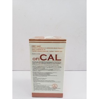 OFI Cal viên uống bổ sung canxi giúp xương chắc khỏe, phát triển chiều cao lọ 60 viên