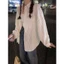 Áo sơ mi crochet rỗng mới mùa xuân hè 2023, thiết kế phong cách, áo blouse trắng chống nắng cho phụ nữ V250228071