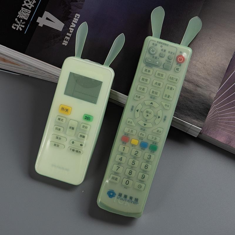 Cminyp Silicone TV Điều Khiển Từ Xa Điều Hòa Dạ Quang Bụi Bảo Vệ Lưu Trữ Vinh Quang