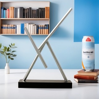 Hỗn loạn Con lắc Chuyển động vĩnh viễn Máy tiện Người sắt Cùng phong cách Newton Con lắc Bóng Đồ trang trí sáng tạo Kinh doanh Trang trí nhà cửa Đế gỗ thật