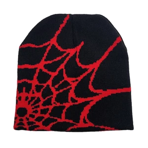 Mũ beanie hip hop In Hình Người Nhện Hoạt Hình Chất Lượng Cao