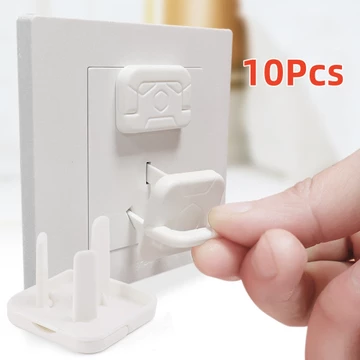 Set 10 nắp đậy ổ cắm điện chống giật điện bảo vệ an toàn cho bé