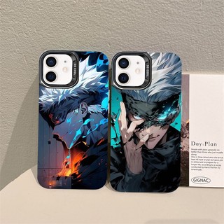 Ốp lưng Jujutsu Kaisen Satoru Gojo cho IPhone 16 15 14 13 12 11 15 Pro ProMax XS XR XSmax 13Mini Vỏ silicon siêu mát DCCY