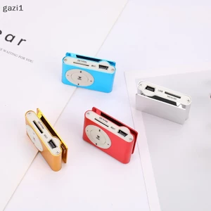 Kẹp máy nghe nhạc MP3 di động USB Hỗ trợ 32GB Thẻ Micro TF Tai nghe Boutique