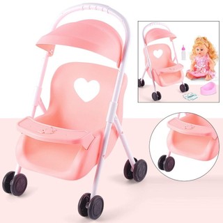 Risedot Mô Phỏng Xe Đẩy Cho Bé, Nhựa Tập Đi Giả Vờ Chơi Đồ Chơi Xe Đẩy Búp Bê, Phụ Kiện Búp Bê Chất Lượng Cao Quà Tặng Búp Bê Xe Đẩy Nhỏ