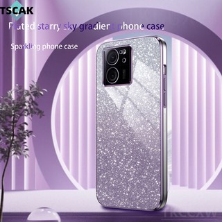 Sang Trọng Ốp Điện Thoại Dẻo Vuông Mạ Kim Tuyến Cho redmi k60 k50 ultra k60 k50 k40 k30 pro k60e k40s