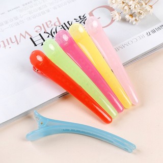 Kẹp Tóc Mỏ Vịt Bằng Nhựa Đơn Giản Thời Trang Cho Nữ